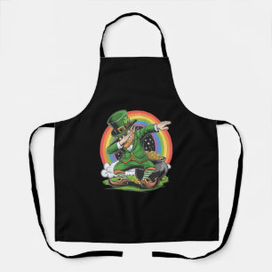 St Patricks Day Dabbing Leprechaun Dab Tanz Schürze