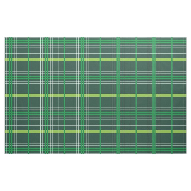 St. Patrick's Day Dark Green Kariert Stoff (Yard (91,4 cm))