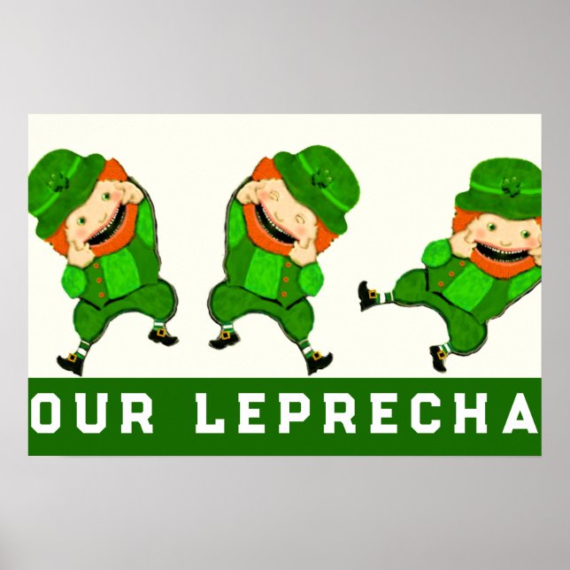 St. Patrick's Day Decor Poster (Vorne)