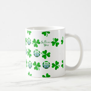 St. Patrick's Day Design für klassisch-weiß-Tasse Kaffeetasse