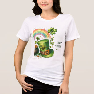 ST PATRICK'S DAY DESIGN T.SHIRT Tri-Blend SHIRT
