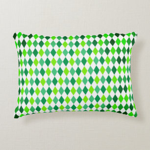 St. Patrick's Day Diamond Shape Pattern-54603 Dekokissen