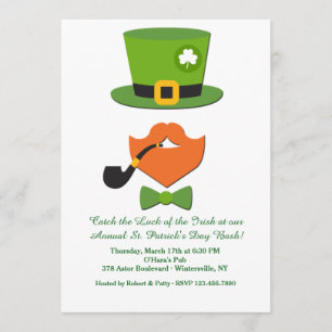 St. Patrick's Day Disguise Einladung
