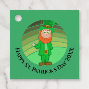 St. Patrick's Day Distressed Irish Leprechaun Geschenkanhänger