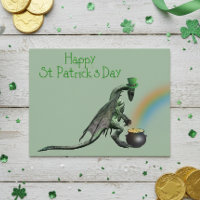 St. Patrick's Day Dragon Pot of Gold