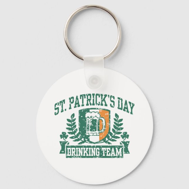 St. Patrick's Day Drinking Team Schlüsselanhänger (Vorderseite)