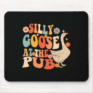 St Patricks Day dümmste Gans in der Kneipe Männer Mousepad