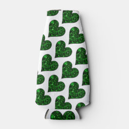 St. Patrick's Day Emerald Heart Flasche Cooler Flaschenkühler