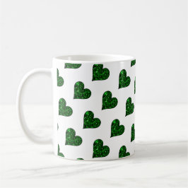 St. Patrick's Day Emerald Heart Tasse