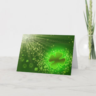 St. Patrick's Day - Explosion des Kleeblatts - Spa Karte
