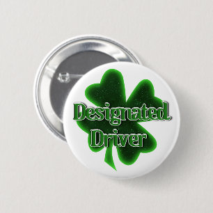 St. Patrick's Day Fahrdienstleiter Button