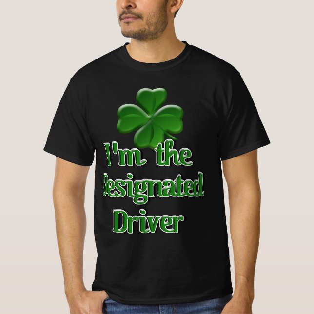 St. Patrick's Day Fahrdienstleiter T-Shirt (Vorderseite)
