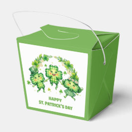 St. Patrick's Day feiern Geschenkschachtel