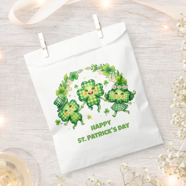 St. Patrick's Day feiern Geschenktütchen (Ausgeschnitten)