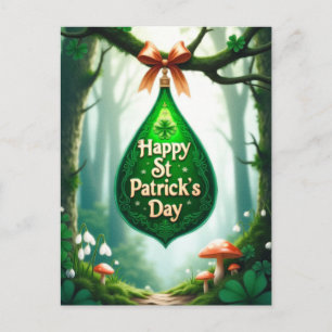 St. Patrick's Day Feiertagspostkarte