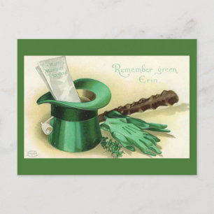 St. Patrick's Day Feiertagspostkarte