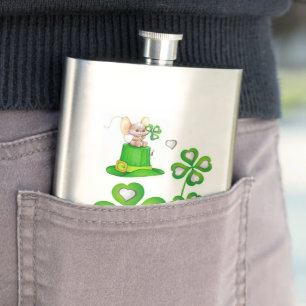 St. Patrick's Day Flask Flachmann