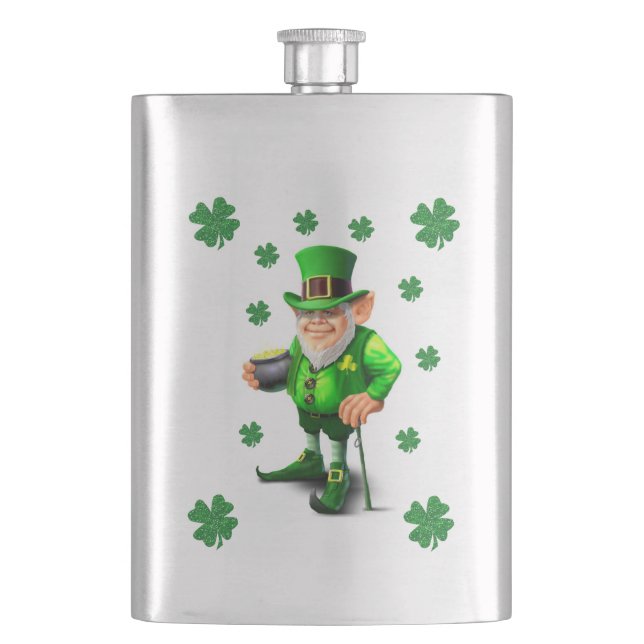 St. Patrick's Day Flask Flachmann (Vorderseite)