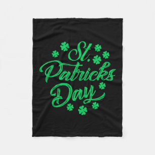 St Patricks Day Fleecedecke