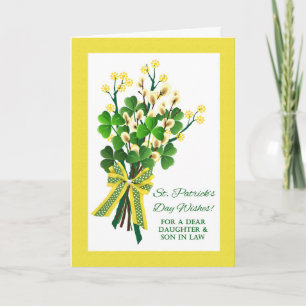 St. Patrick's Day for Daughter and Son in Law Karte