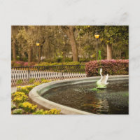 St Patrick's Day - Forsyth Fountain, Savannah, GA