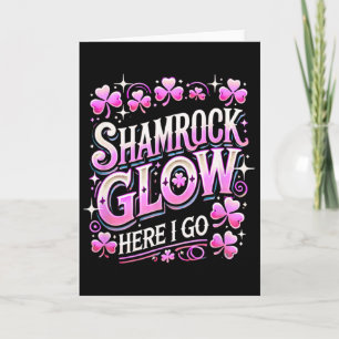 St Patricks Day Frauen Shamrock Saint Patricks Day Karte