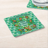 St. Patrick's Day Fun Adorable "Party Leprechauns"