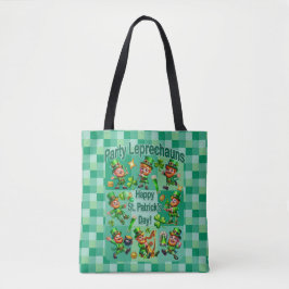 St. Patrick's Day Fun Adorable "Party Leprechauns" Tasche
