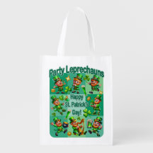 St. Patrick's Day Fun Adorable "Party Leprechauns"