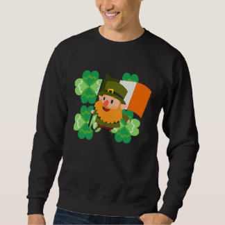 St Patrick's Day Fun Beer Drink Party Dublin Irlan Sweatshirt