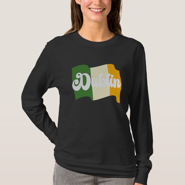 St Patrick's Day Fun Beer Drink Party Dublin Irlan T-Shirt (Vorderseite)