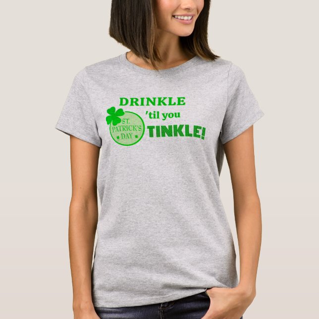 St Patrick's Day FUN! Best Group or individual T-Shirt (Vorderseite)