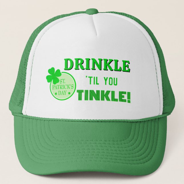 St. Patrick's Day FUN! Beste Gruppe oder Einzelper Truckerkappe (Vorderseite)