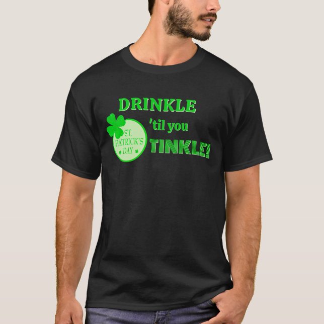St. Patricks Day FUN! Beste Gruppe oder Einzelpers T-Shirt (Vorderseite)