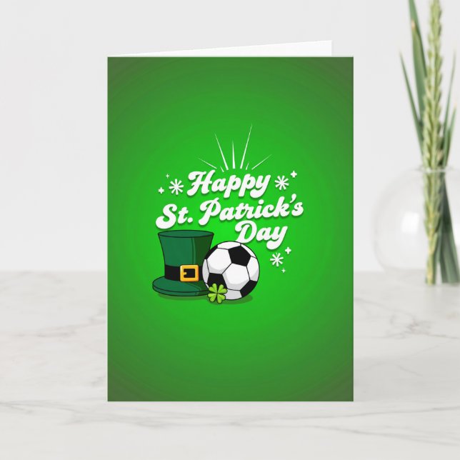 St. Patricks Day Fun Zeit Karte (Vorderseite)