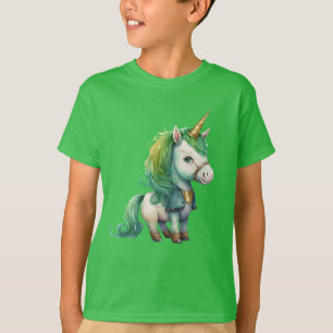 St. Patrick's Day Funny Irish Unicorn T-Shirt