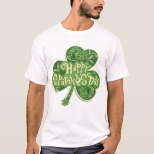 St Patrick's Day Funny Lucky Clover T - Shirt