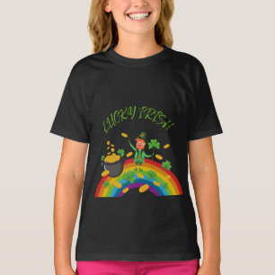 St Patricks Day - Funny Lucky Irish Leprechaun T-Shirt