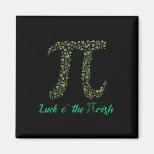 St Patricks Day Funny Pi Luck O' The Pi-rish Gesch Magnet