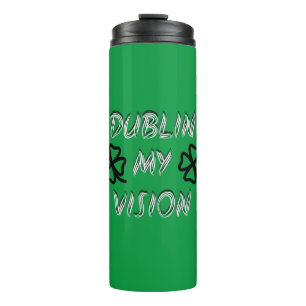 St. Patrick's Day Funny Spaß Green Thermosbecher