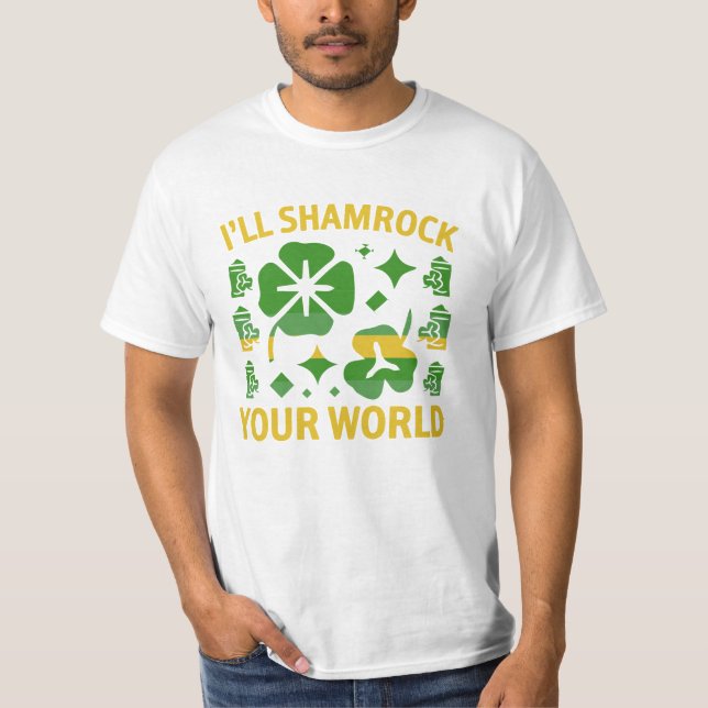 St. Patrick's Day Funny T - Shirt (Vorderseite)