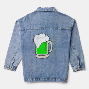 St. Patrick's Day Gabe LASSEN WIR UNS AUF STUMBLE Jeansjacke