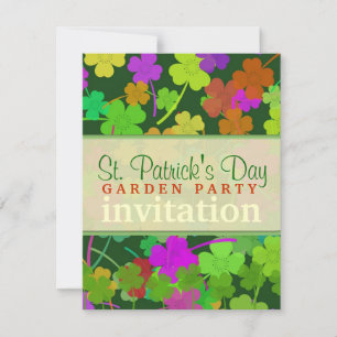 St. Patrick's Day Garden Party (v.2) Invitations