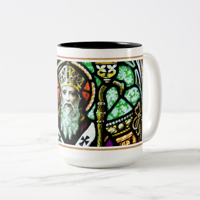 St. Patrick's Day-Geschenk Tasse (VorderseiteRechts)