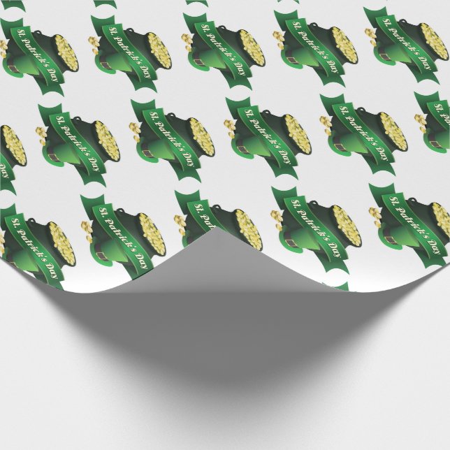 St. Patrick's Day Geschenkpapier (Ecke)