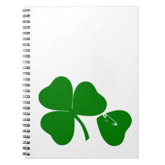 St Patrick's Day - Get Lucky 3 + 1 leaves = 4 Notizblock