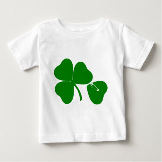 St. Patrick's Day Get Lucky Safety Button Kids Hod Baby T-shirt