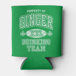 St Patrick's Day Ginger Drinking Team Dosenkühler