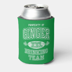 St Patrick's Day Ginger Drinking Team Dosenkühler