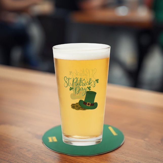 St. Patrick's Day Glastasse Glas (Von Creator hochgeladen)
